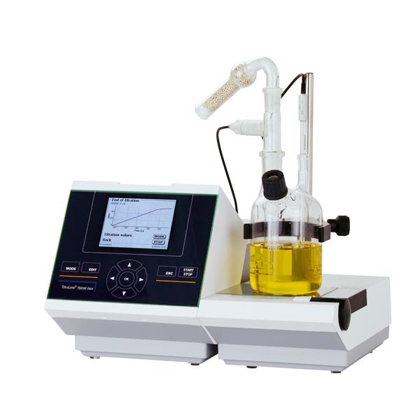 SI Analytics Automatic Titrator TitroLine® 7500 KF trace for coulometric water determination